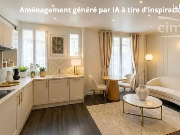 Appartement 2 pièces 45 m²