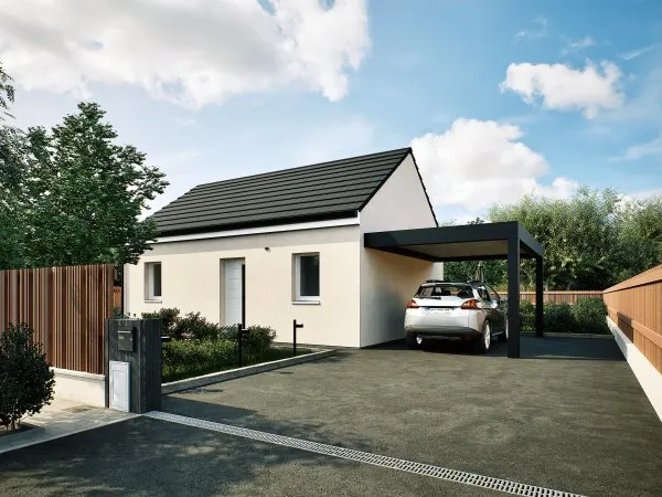 Terrain + maison 48 m²