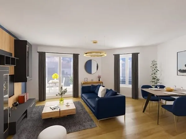 Appartement 3 pièces 69 m²