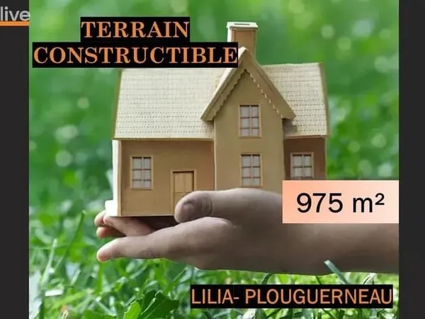 TERRAIN CONSTRUCTIBLE BORD DE MER