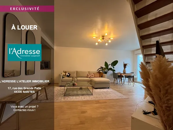 DUPLEX 3 PIECES MEUBLÉ + BOX FERMÉ