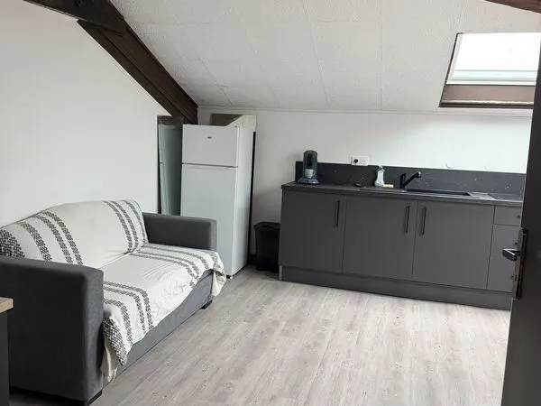 Loue appartement F2 meublé refait à neuf avec mezzanine