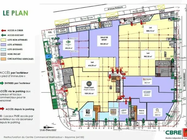 Local commercial 716 m²