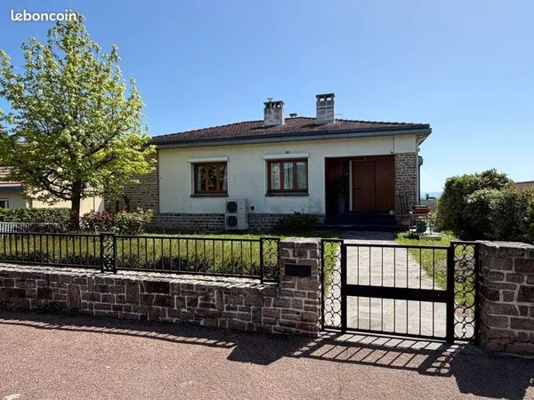 Maison meublée avec vue panoramique