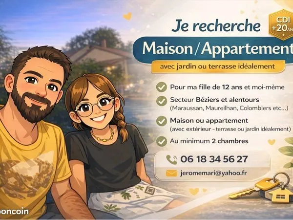 Recherche logement petite famille