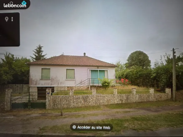 Maison a rénover et jardin