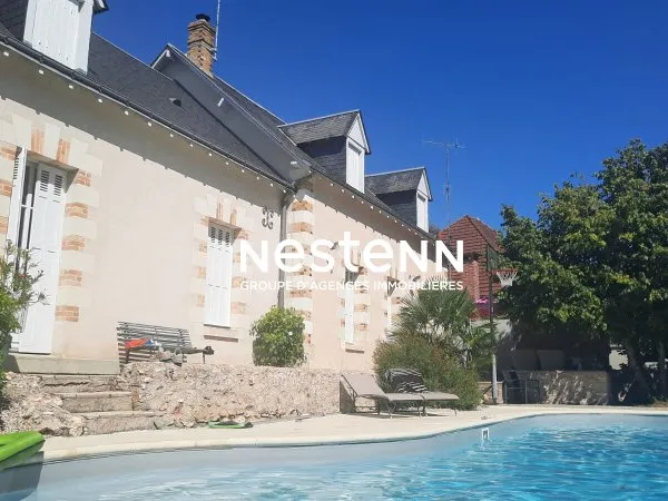Maison de caractère 4 chambres sur magnifique parcelle de plus de 2800m²