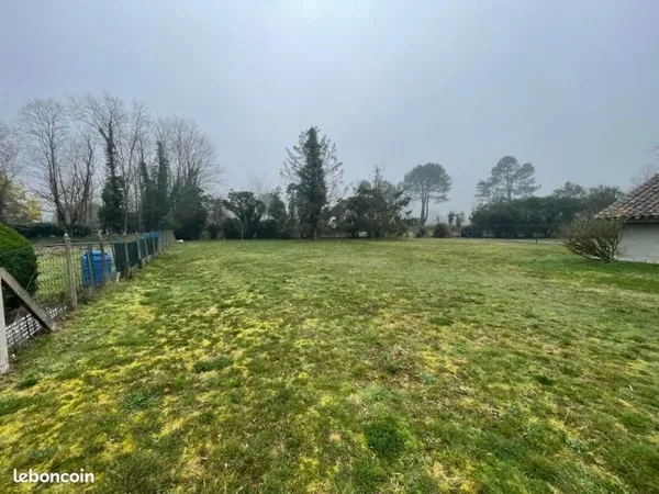 Terrain 1 054 m² Pontonx Sur L Adour