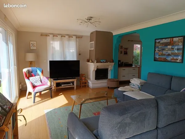Maison lumineuse et spacieuse de 160 m² - au calme dans quartier Bouvardière - St Herblain