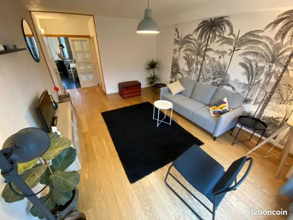T4 meublé 3 chbres Montjoyeux