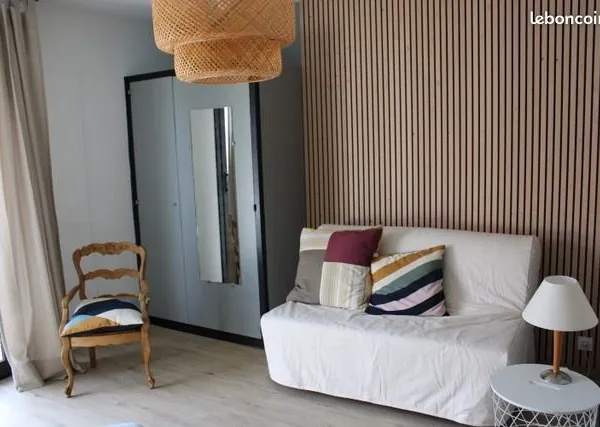 🏡 Studio meublé 24 m² - Dax - Calme, vue jardin