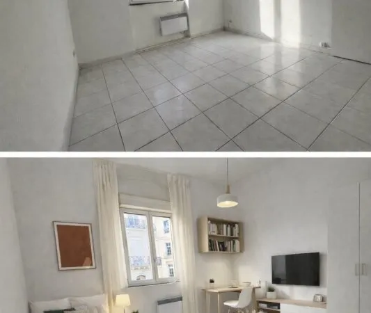 Studio 1 pièce 17 m²