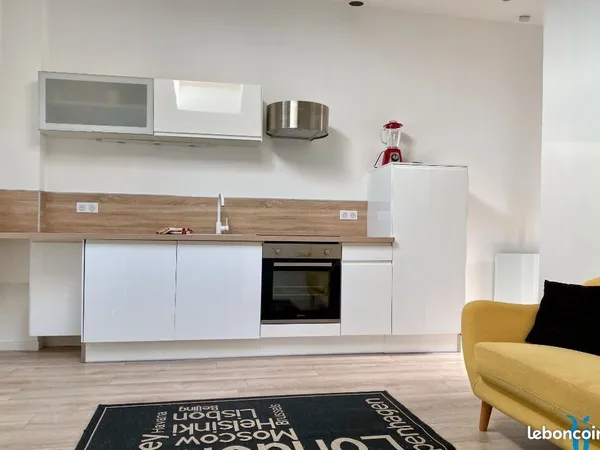 Appartement 2 pièces 31 m², de type T1BIS meublé
