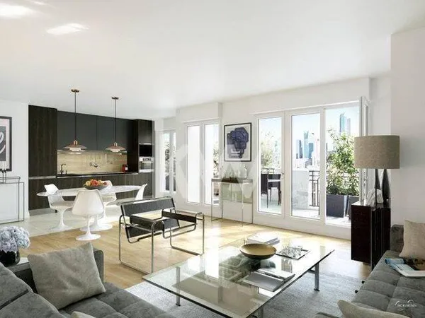 Appartement 3 pièces 57 m²