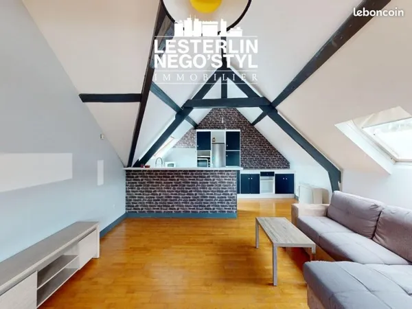 Appartement 2 pièces 59 m²