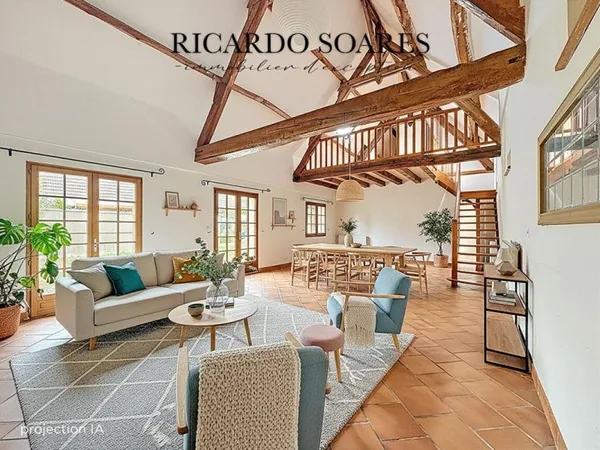 60700 SAINT-MARTIN-LONGUEAU / LONGÈRE 176m2 AU SOL / 3 CHAMBRES / GRAND SÉJOUR / TERRAIN 778m2