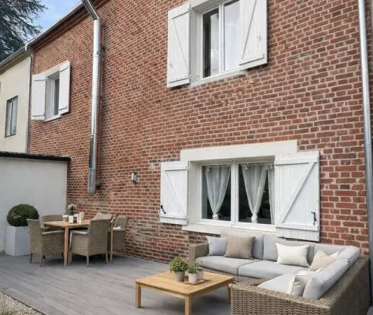 maison mitoyenne avec jardin
