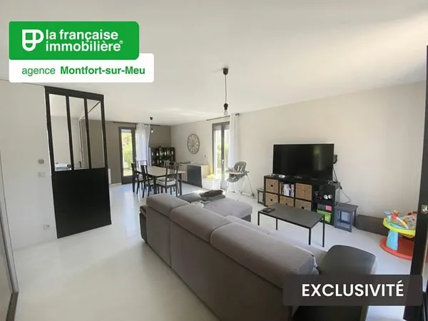 Maison T4 à vendre - plain-pied - au calme - Saint Maugan