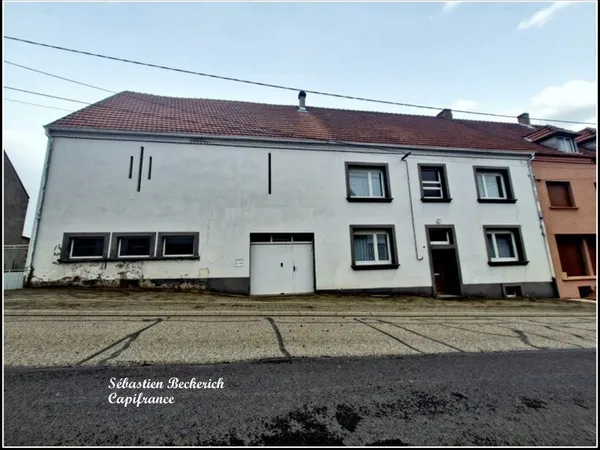Maison à vendre 7 pièces BINING (57) + Hangar