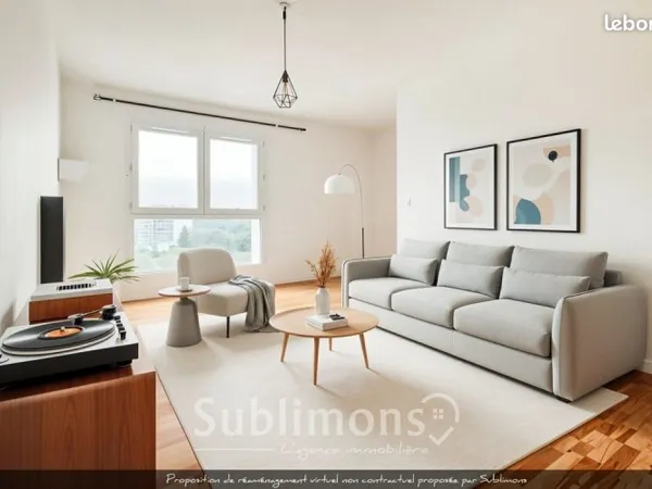 Appartement 2 pièces 51 m²