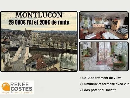 Appartement 3 pièces 70 m²