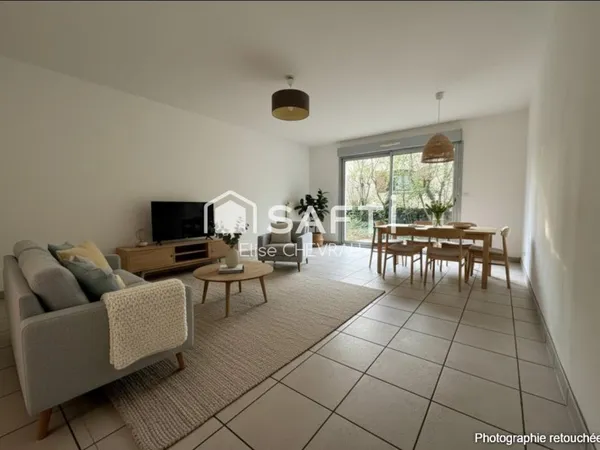 T3 plein coeur de Charnay avec jardin et terrasse