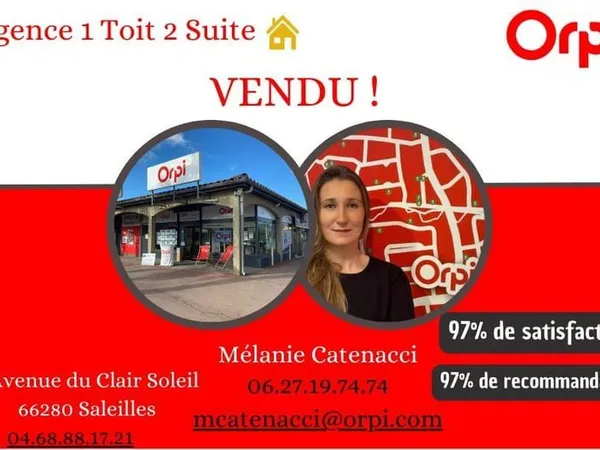 Appartement Saint Cyprien 2 pièces avec terrasse