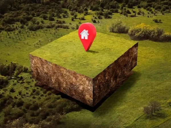 Grande parcelle de terrain constructible Ravine des Cabris