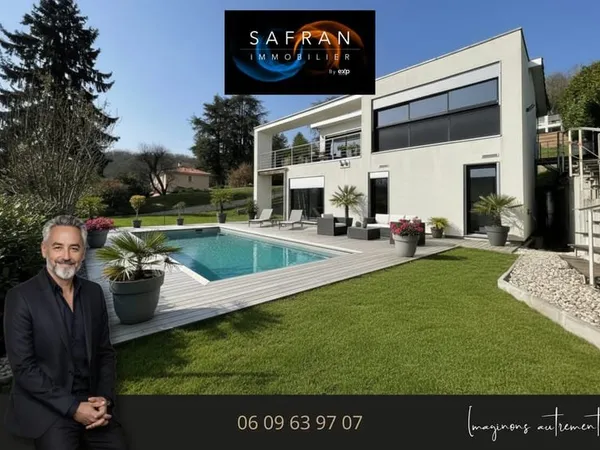 Maison d'architecte 138 m² - Terrasse panoramique, calme ab