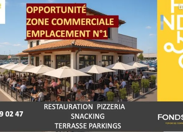 Fonds de commerce restaurant 363 m²