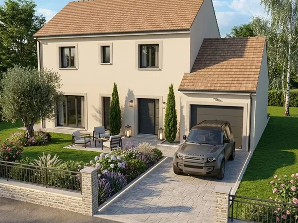 Terrain + maison 122 m²