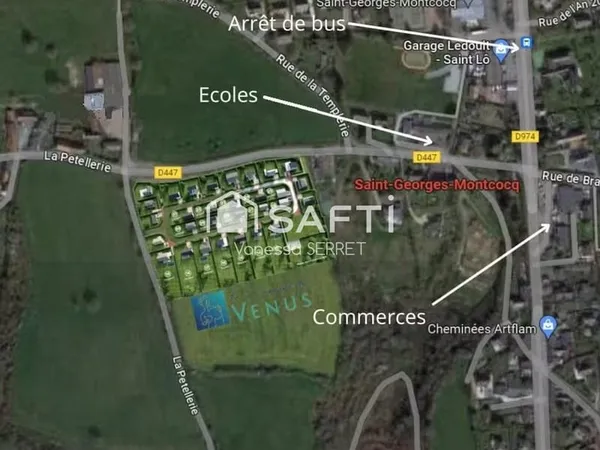 Des terrains prêts à bâtir : viabilisés, tout-à-l'égout, et une vue exceptionnelle
