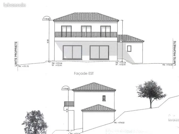 À vendre - Terrain constructible 951 m' - Vue panoramique - Prix attractif - Cuers