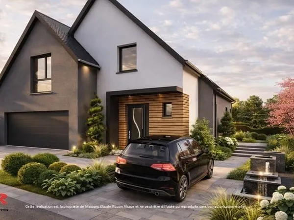 Maison neuve 6 pièces avec garage double à Obernai