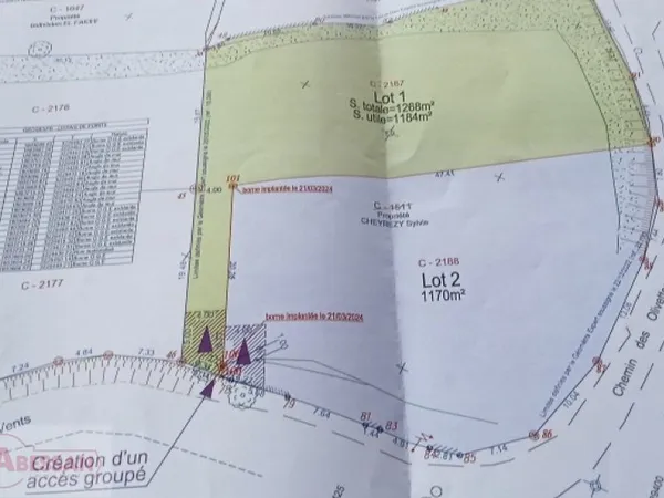 Terrain constructible