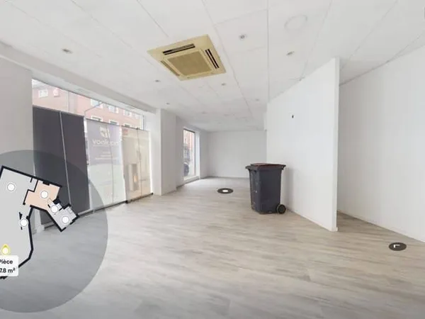 Bureaux 77 m²
