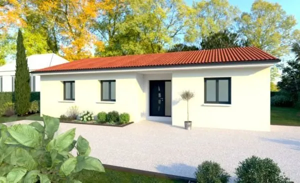 Projet de construction Nailloux centre, vue P...