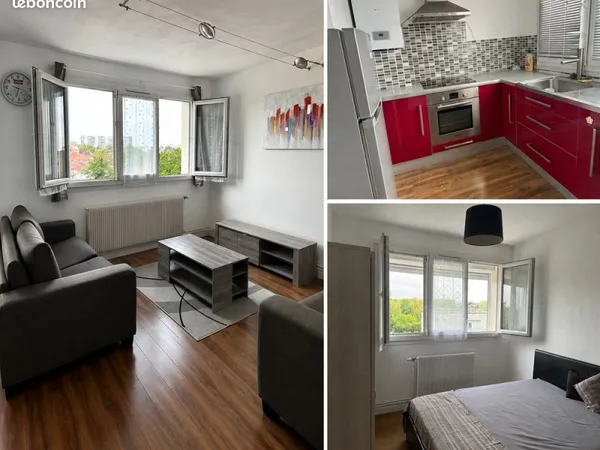 À louer : T2 de 52 m² meublé et renouvelé à Lille