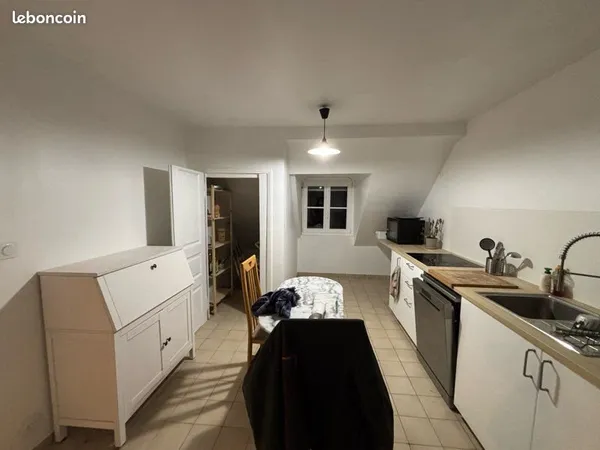 Duplex 2 chambres et grand séjour