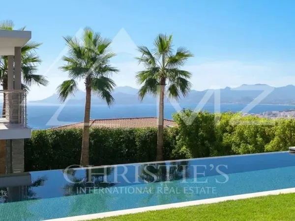 Cannes-Californie - Villa avec vue mer panoramique