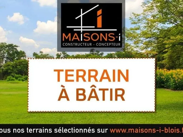 Terrain à bâtir de 1346 m² à SAINT-LAURENT-NOUAN (41)