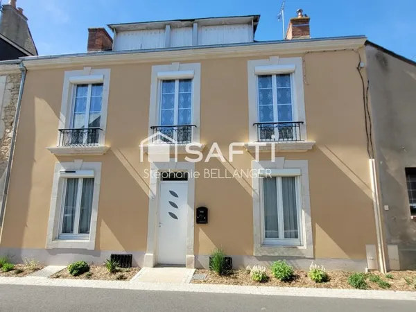 Maison 190m2, 5 chambres, jardin proche gare et commodités, écoles, pas de travaux