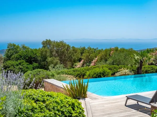 Rondinara villa à louer avec vue mer panoramique