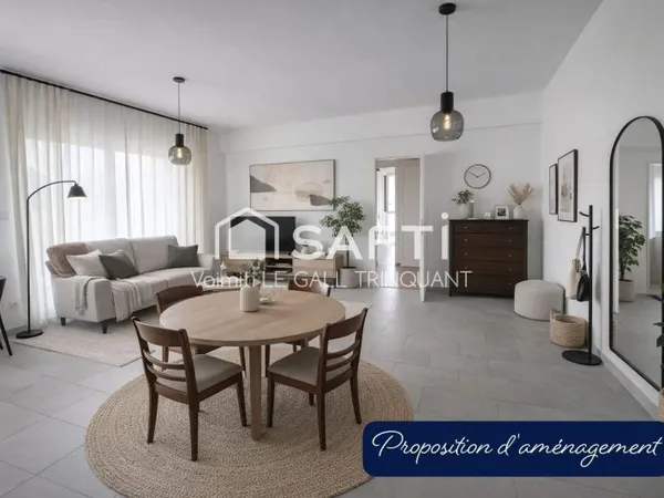 Grand T3 - Balcon Terrasse - Garage