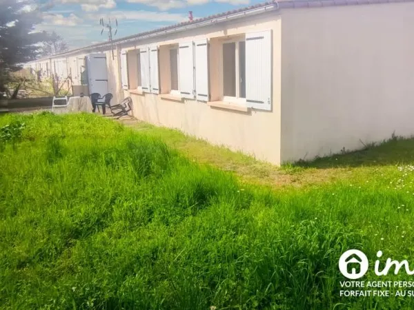 Maison 5 pièces de PLAIN PIED, jardin et garage