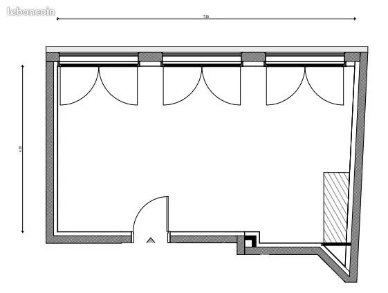Boutique 35 m² PARIS