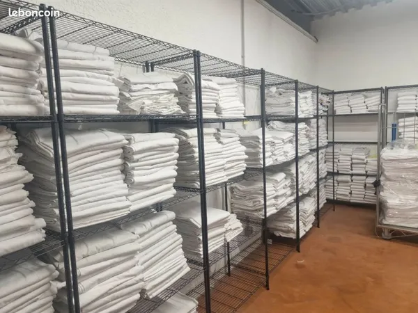 Blanchisserie Pro : fond de commerce + matériels + stocks
