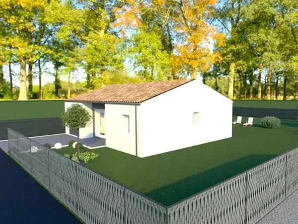 Terrain constructible 645 m²