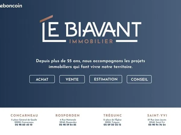Terrain 109 m² Concarneau