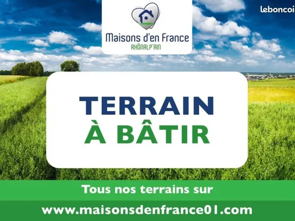 Terrain 532 m² Dommartin